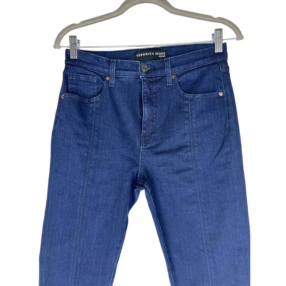 Veronica Beard Blue Straight Leg Jeans